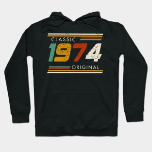 Classic 1974 Original Vintage Hoodie